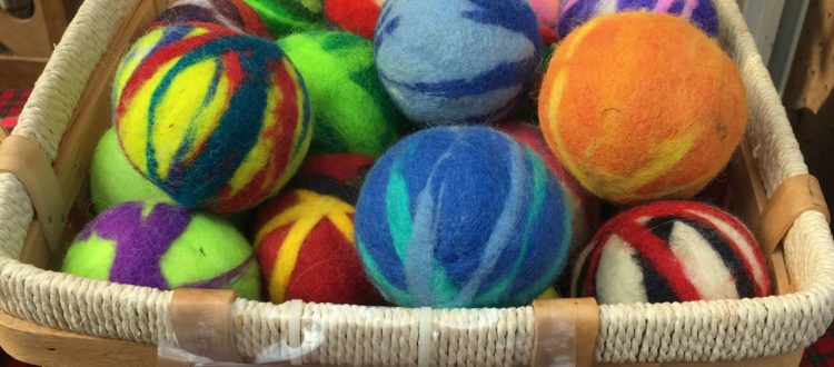 SuDan Farm Felted Wool Balls