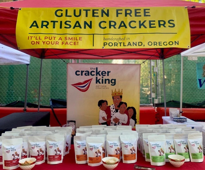 Cracker King booth