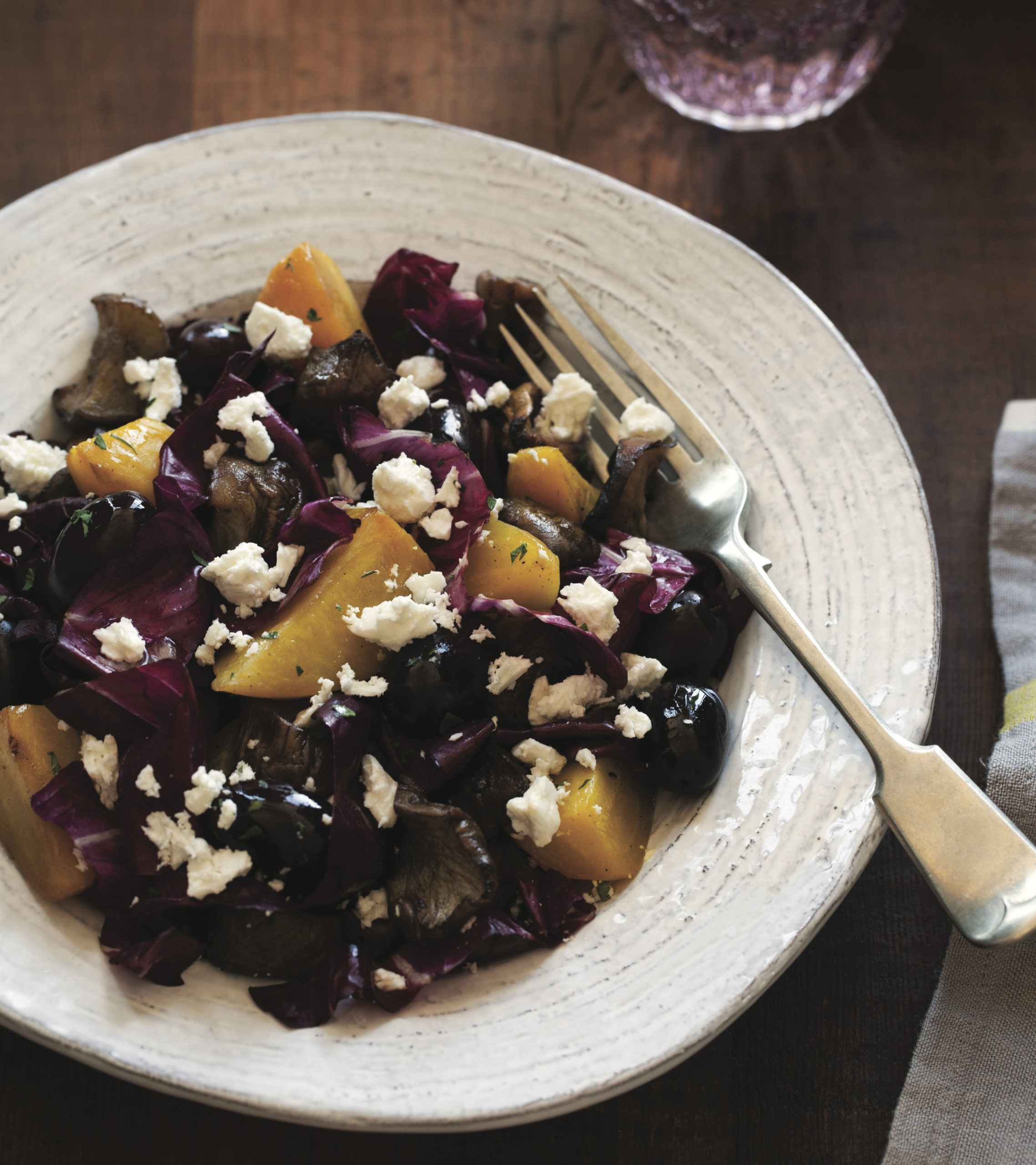 Recipe: Golden Beet, Sunchoke, and Treviso Salad - Portland Farmers Market, image size:2276x2560