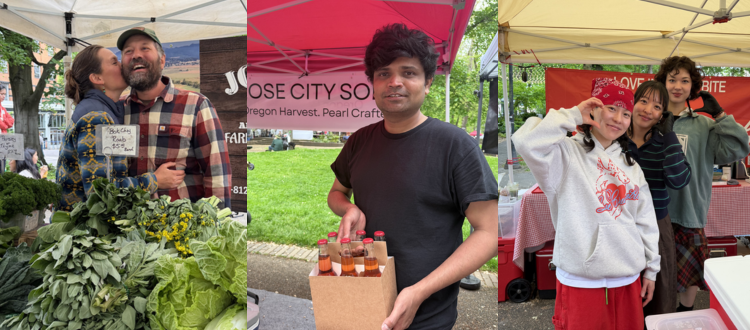 Josi Farms, Rose City Sodas, and Love Crumble now at the market!