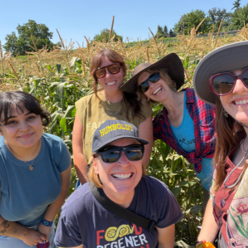 photo of staff at a farm