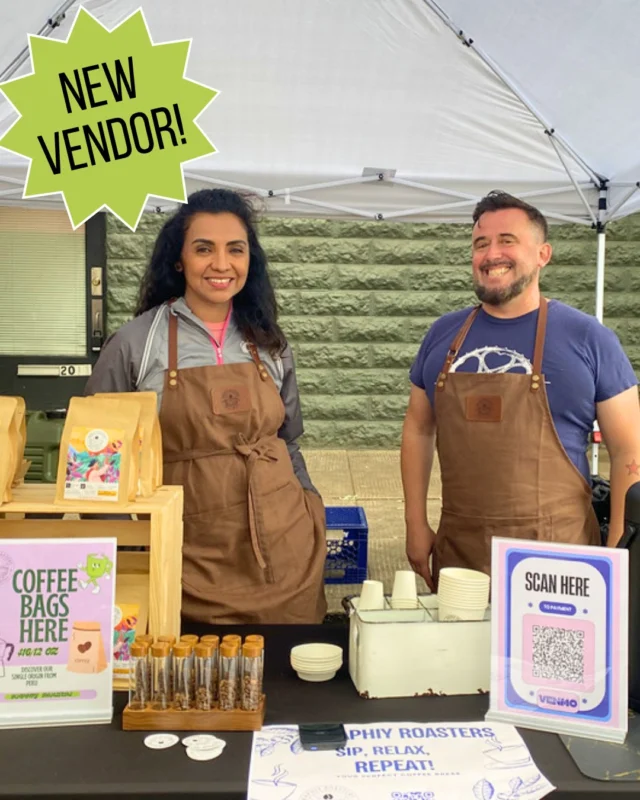 Welcome Kaphiy Roasters to Kenton Farmers Market!
This local passionate coffee roaster is dedicated to sourcing and roasting the finest beans from Peru's Andes Mountains. Owned and operated by a Peruvian woman, Kaphiy crafts small-batch roasts that highlight the unique flavors of single-origin coffees. The business is committed to sustainability and supporting women coffee farmers in Peru.
Stop by their booth this Wednesday to experience the art of coffee craftsmanship by the cup or by the bag!
Kaphiy Roasters will be at the Kenton Farmers Market twice a month throughout the season.

Kenton Farmers Market
Wednesdays, 3 - 7 pm
Located at N Denver & McClellan
