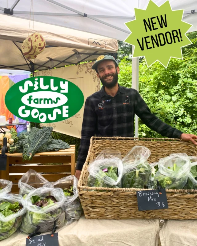 Welcome Silly Goose Farm to PSU Farmers Market!

We are thrilled to add this special farm to our vendor lineup this season, made possible through our partnership with the Headwaters Farm Incubator Program.

This program, part of the East Multnomah Soil and Water Conservation District, provides affordable access to land, equipment, and technical support for motivated and experienced farmers and farm businesses. 

Silly Goose Farm, owned & operated by PFM alum David, offers a diverse selection of heirloom dried beans and vegetables, including some Slovakian varieties (a nod to David's heritage). As a first-generation farmer with 10+ years of experience, David is passionate about promoting soil & plant health while nourishing the community. All their produce is grown at the Headwaters Farm, located on 60 acres outside of Gresham.

Love their veggies and dried beans? They have a limited number of CSA shares available. 

Silly Goose is scheduled to be at the market weekly throughout the season. 

Please stop by their booth and see what they have to offer! 

PSU Farmers Market
Saturdays, 8:30 am - 2 pm
Located at SW Park & Montgomery