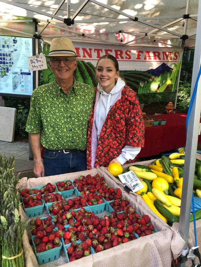 We’re turning up the heat with all the delicious seasonal goods here at the farmers market!

Come hang out in the cool shaded park blocks with us! 🌞🍓🫛

PSU Farmers Market
Year-Round Saturdays, 8:30am -2pm
Closed Dec 27
SW Park & Montgomery